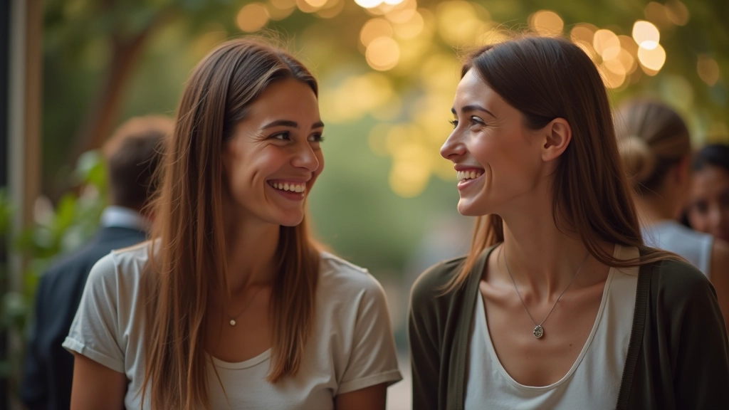 Groep mensen die deelnemen aan evenement, met grote smijlen en interactie