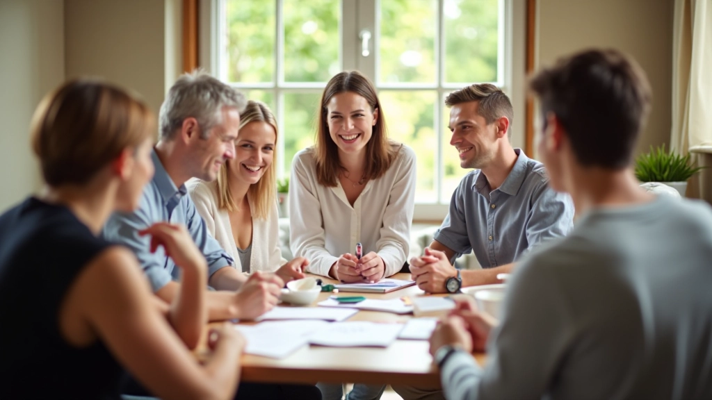 Community members in online forum discussie